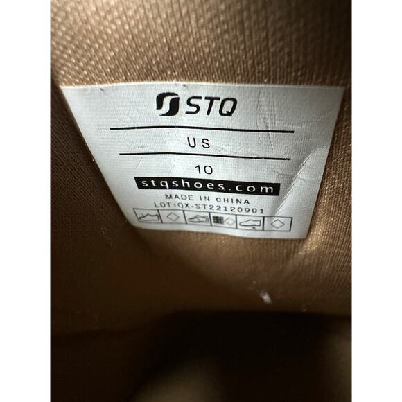 STQ Work Non Slip Size US 10 Round Toe Sneakers Shoes Slip On Women's White - Picture 11 of 11